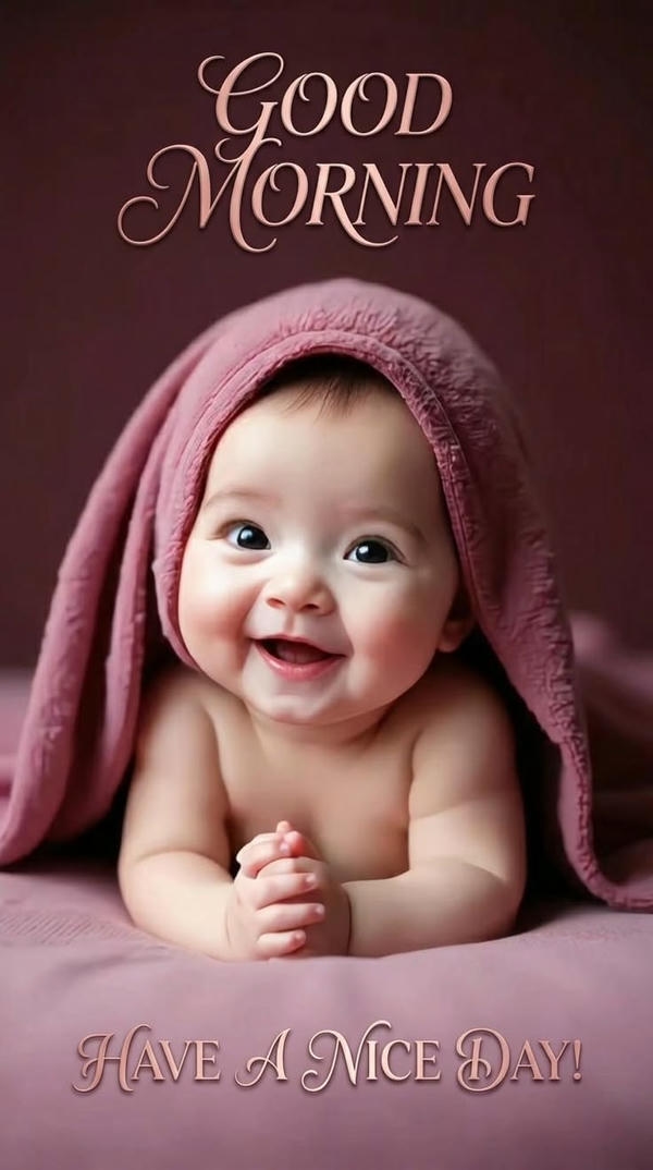 Beautiful Good Morning Baby Images