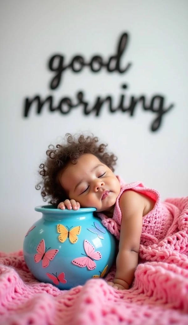 Beautiful Good Morning Baby Images 4K