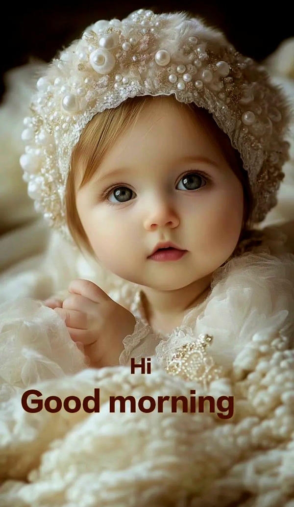 Beautiful Good Morning Baby Images for DP
