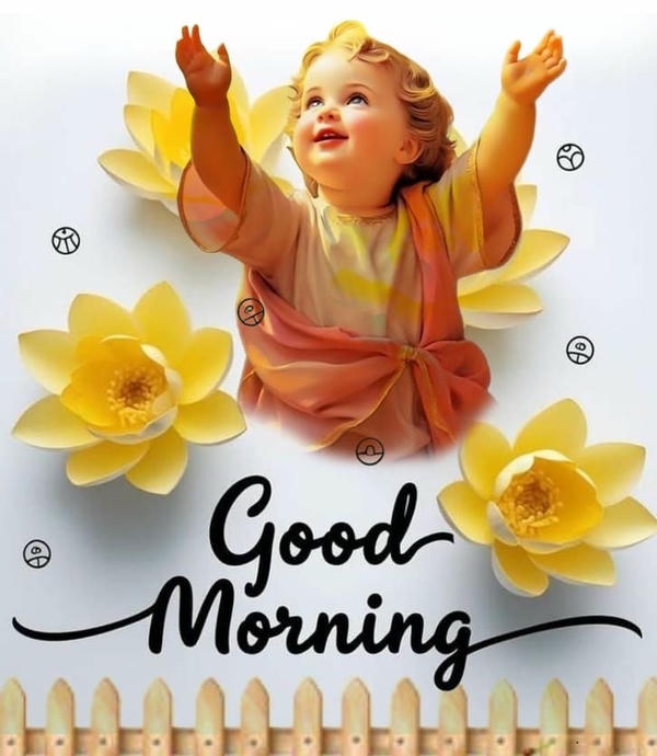 Beautiful Good Morning Baby Images Mobile Wallpaper