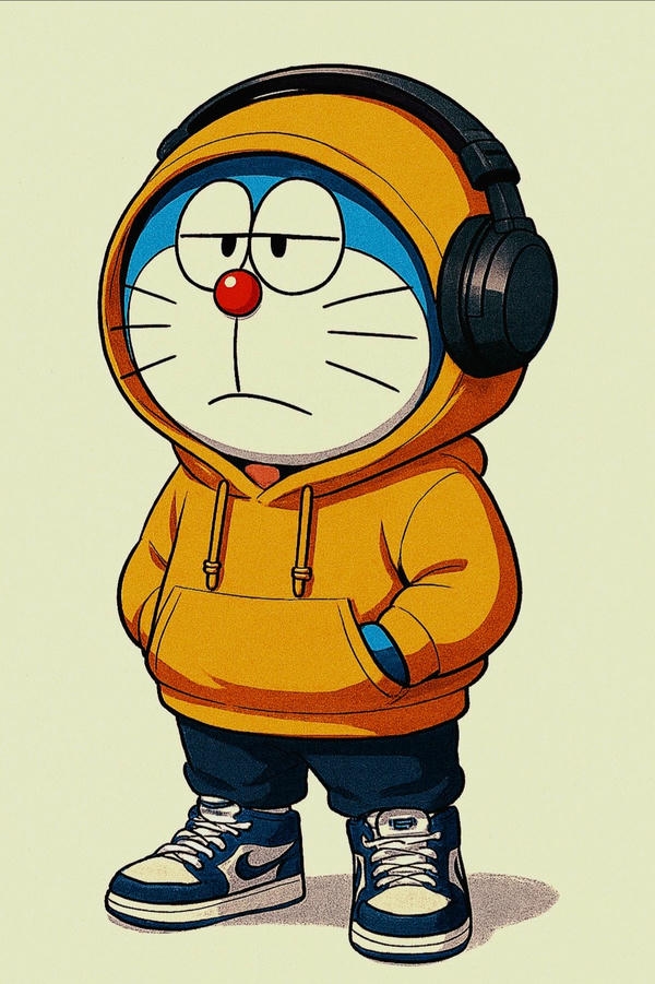 Cute Doraemon dp for Instagram