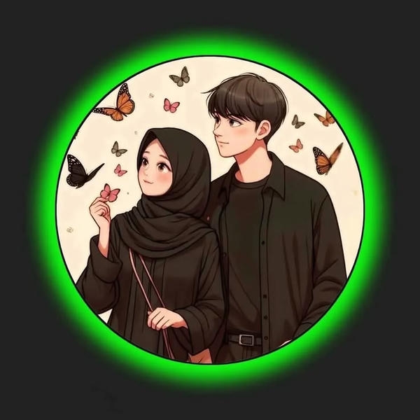 Instagram Couple dp for boy and girl