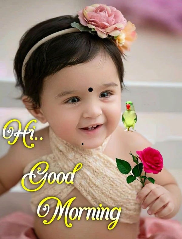 Beautiful Good Morning Baby Images with Quotes