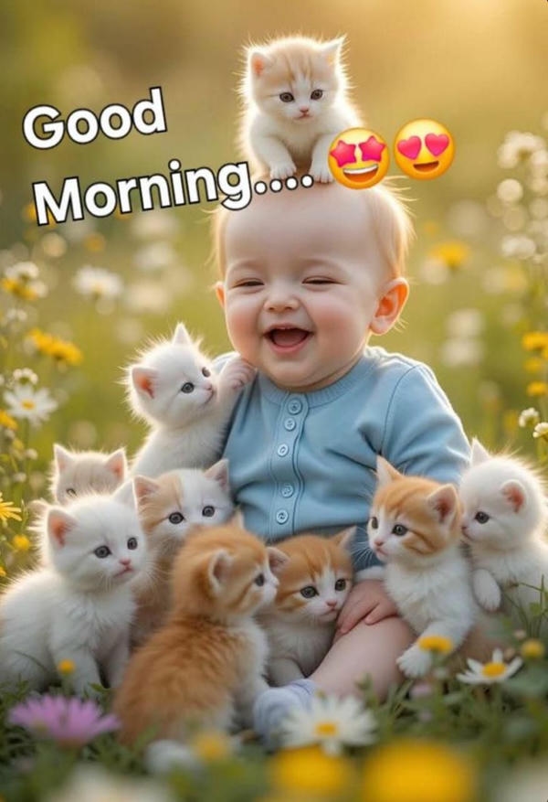 Beautiful Good Morning Baby Images Download