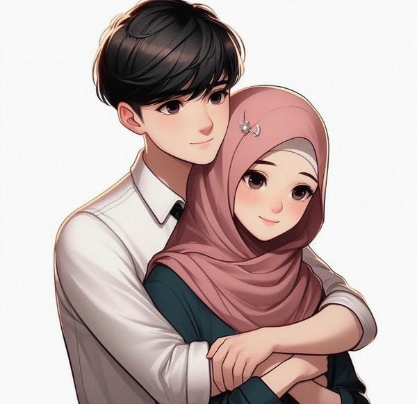 Instagram Couple dp anime aesthetic