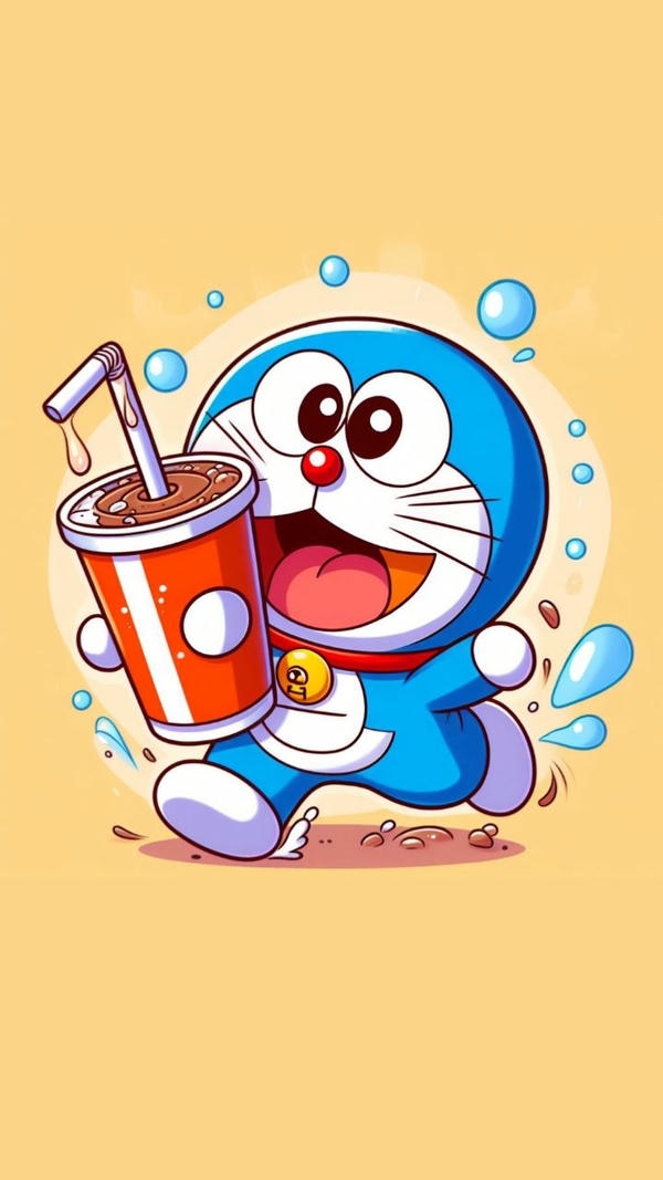 Cute Doraemon dp aesthetic