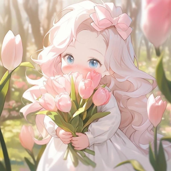 Instagram Cartoon DP for Girls Black Aesthetic