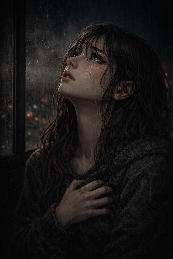 Sad dp Girl Cartoon new