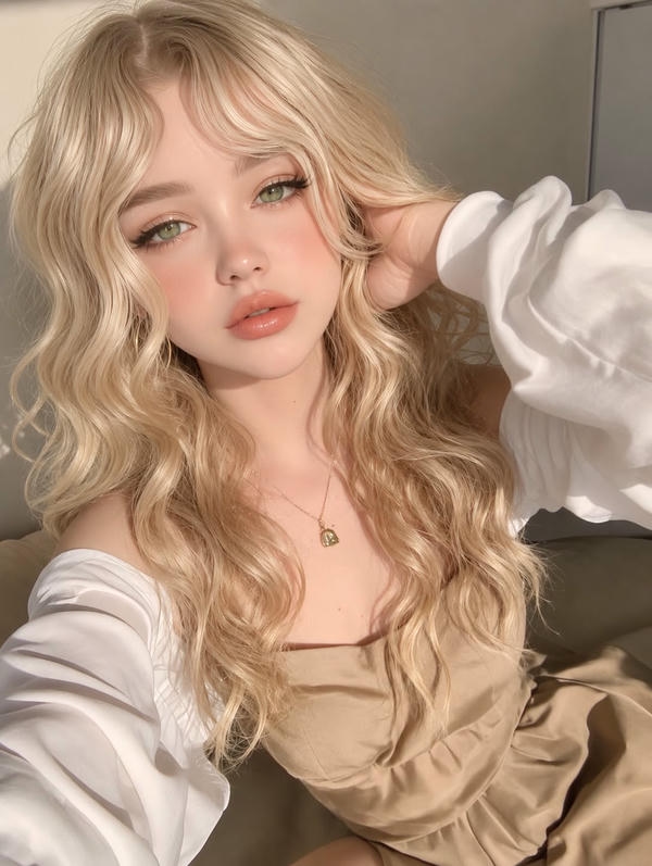 Girl Photo Simple Smile