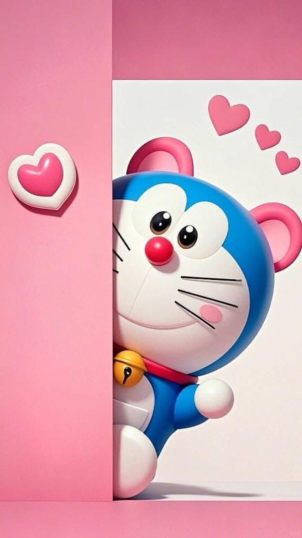 Cute Doraemon dp girl