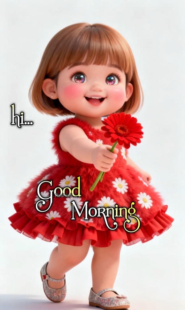 Beautiful Good Morning Baby Images for Kids