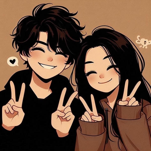 Instagram Couple dp stylish