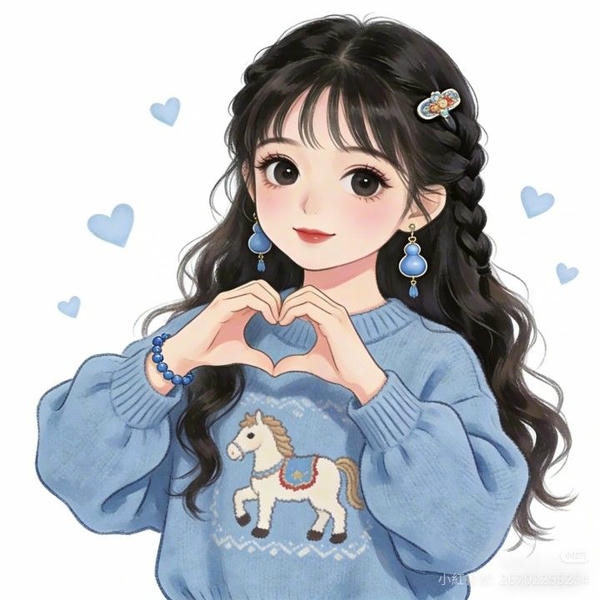 Instagram Cartoon DP for Girls Latest