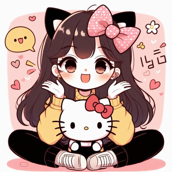 Instagram Cartoon DP for Girls Cute and Stylish