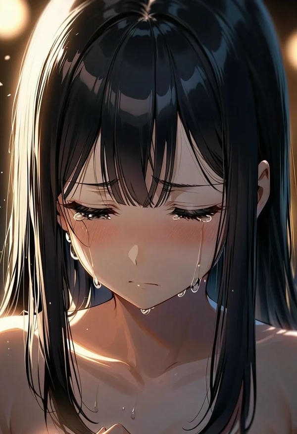 Sad dp Girl Cartoon trending