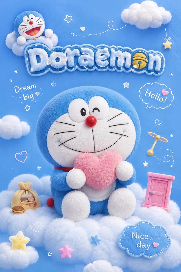 Cute Doraemon dp images HD