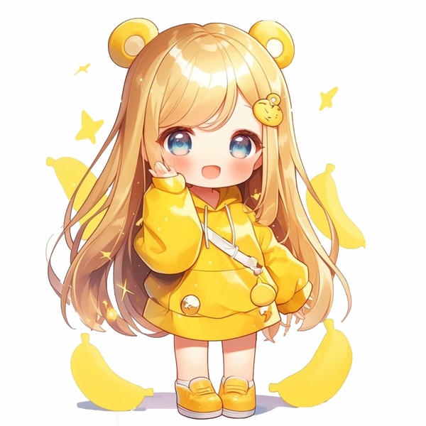 Instagram Cartoon DP for Girls Black
