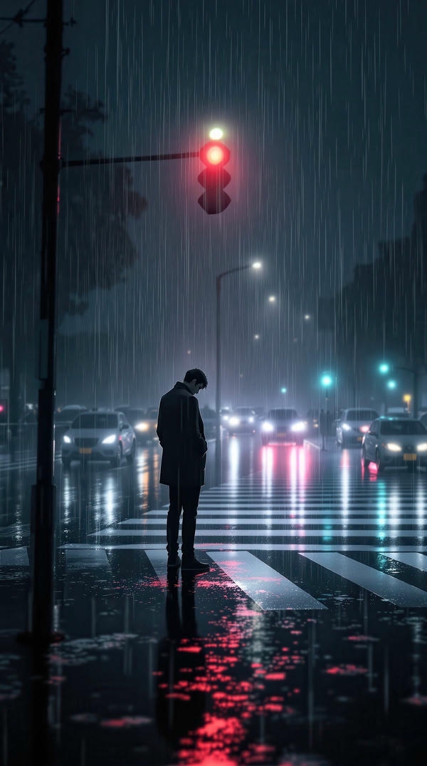 Alone DP Cartoon