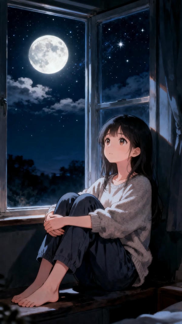 Alone DP for WhatsApp Girl