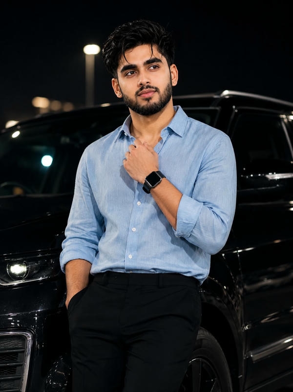 Attitude Boys DP Black Shirt
