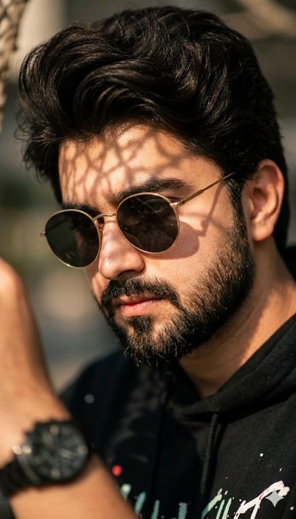 Attitude Boys DP with Sunglasses