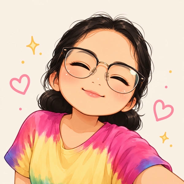 Cartoon dp for Girls Hidden Face