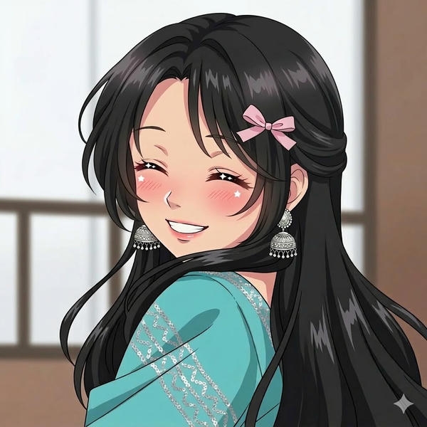 Cartoon dp for Girls Profile Picture