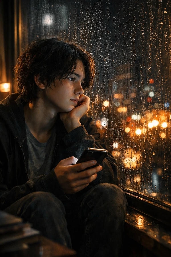 Cute Sad Boy DP