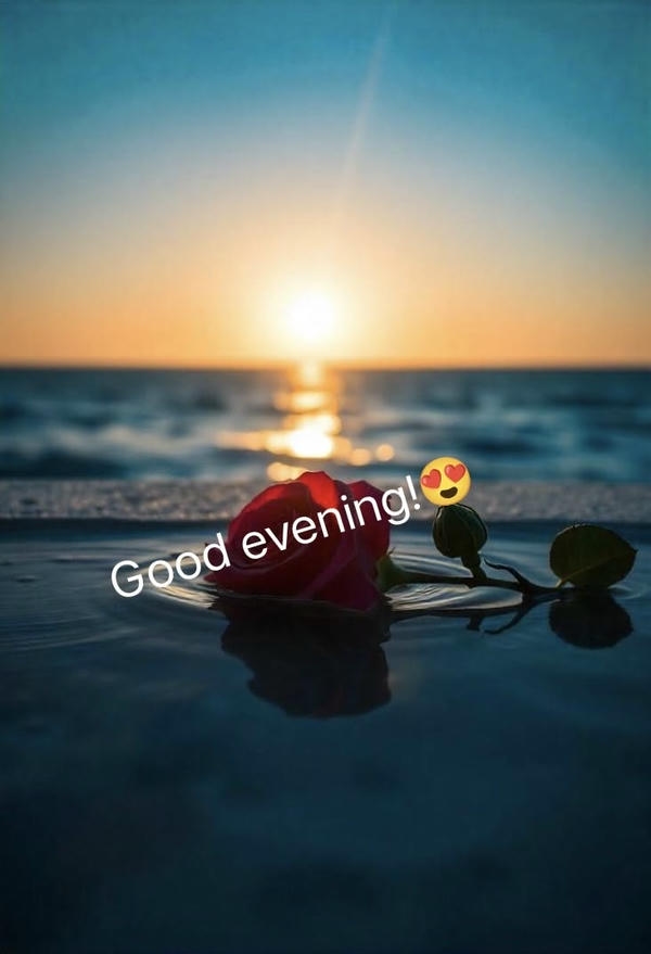 Good Evening Images with Roses
