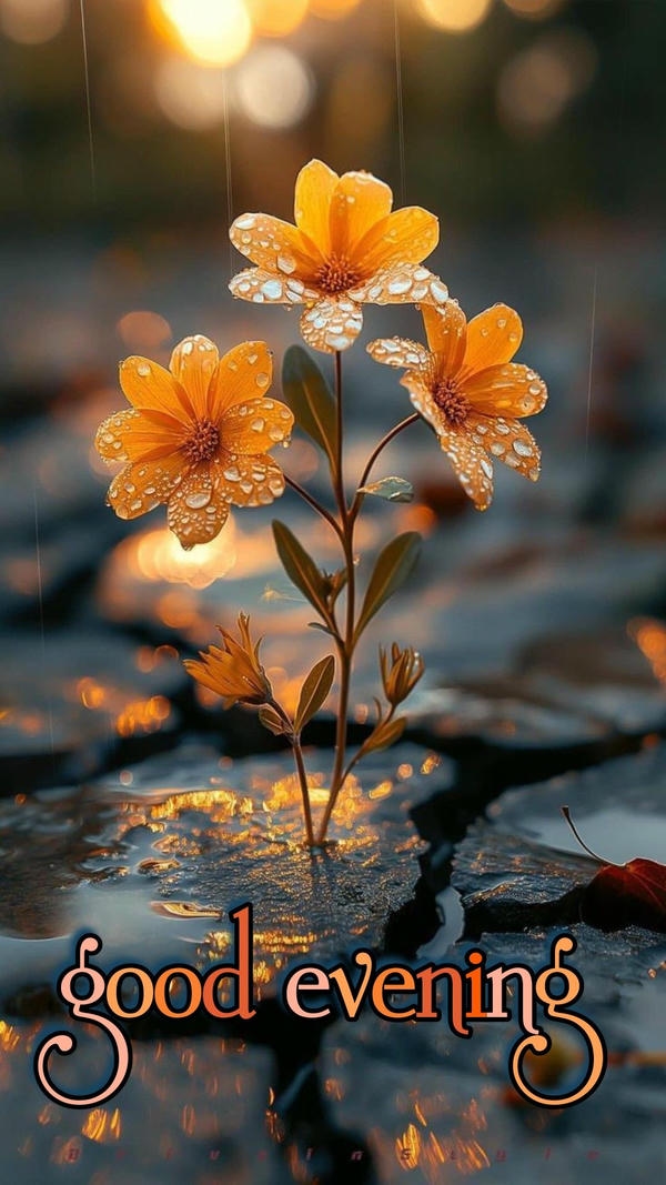 Good Evening Images with Sunset