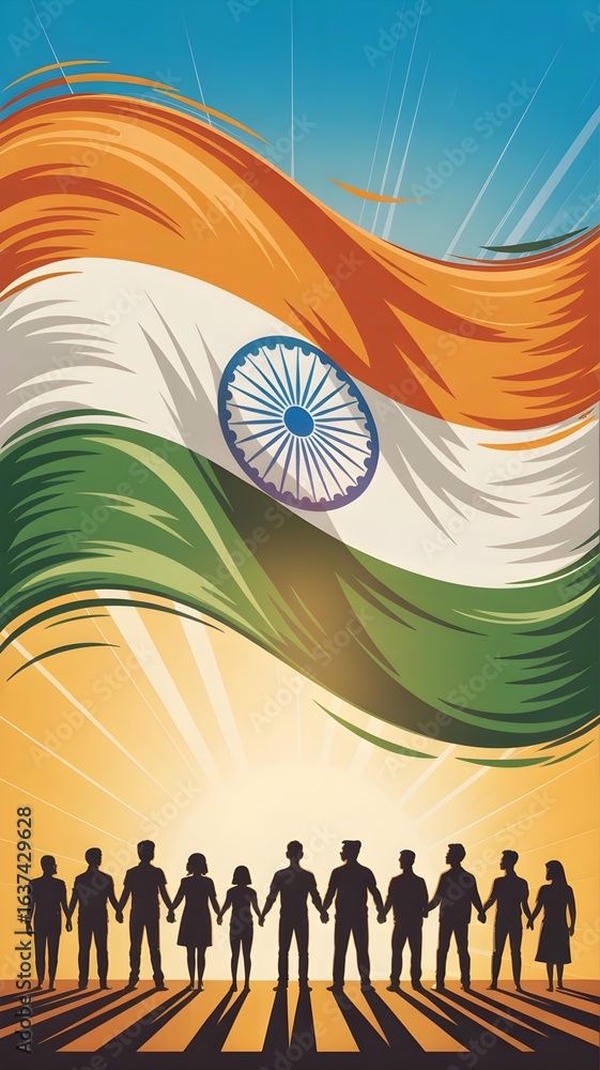 Indian Flag DP 26 January