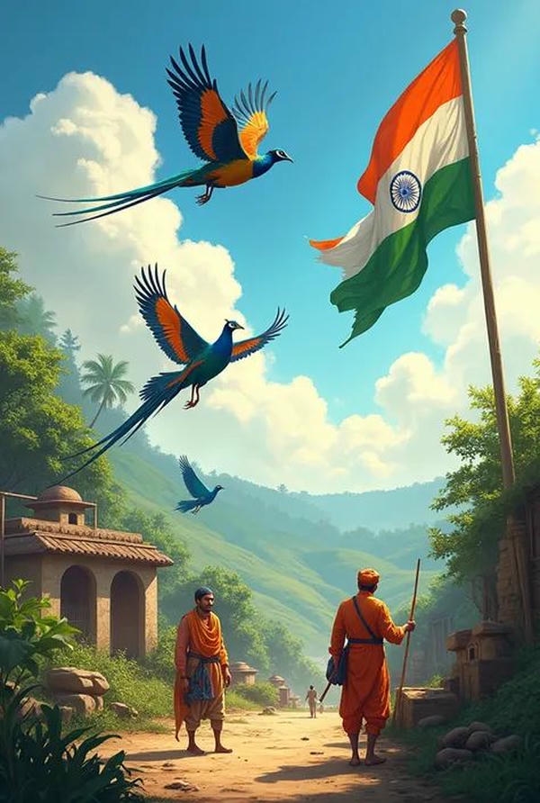 Indian Flag DP Photo
