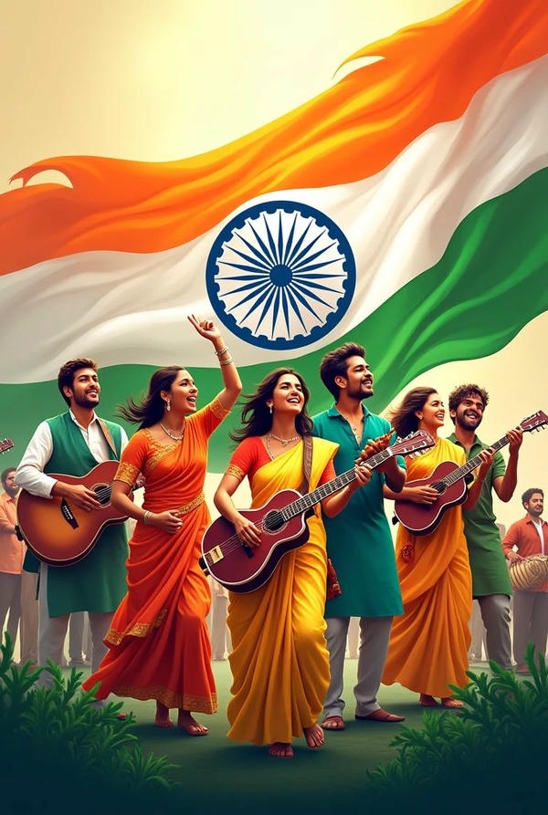 Indian Flag DP for Boys