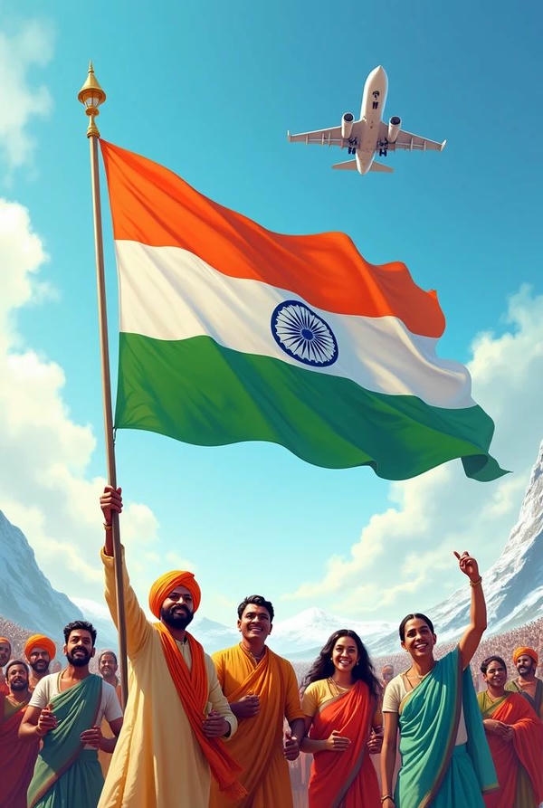 Indian Flag DP for Instagram