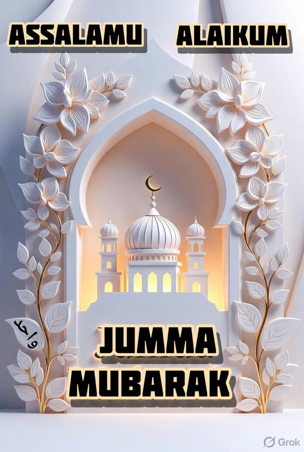 Jumma Mubarak Images in English