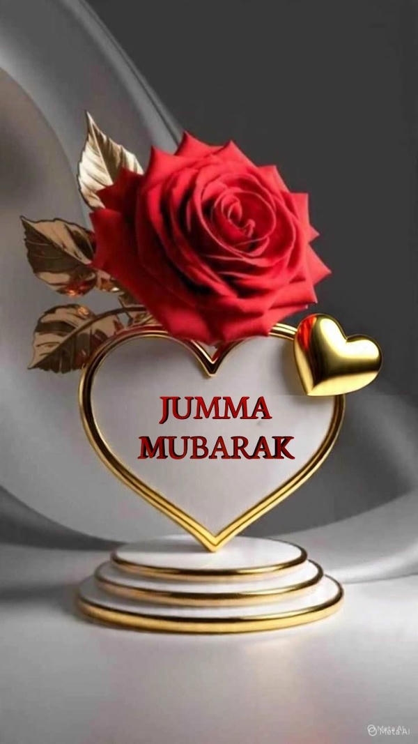 Jumma Mubarak Images with Flowers