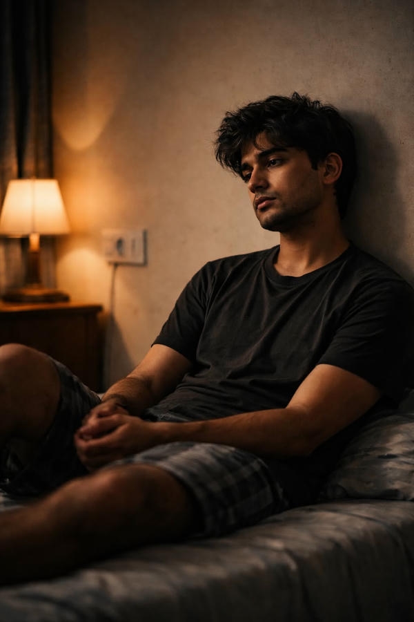 Sad Boy DP Photo