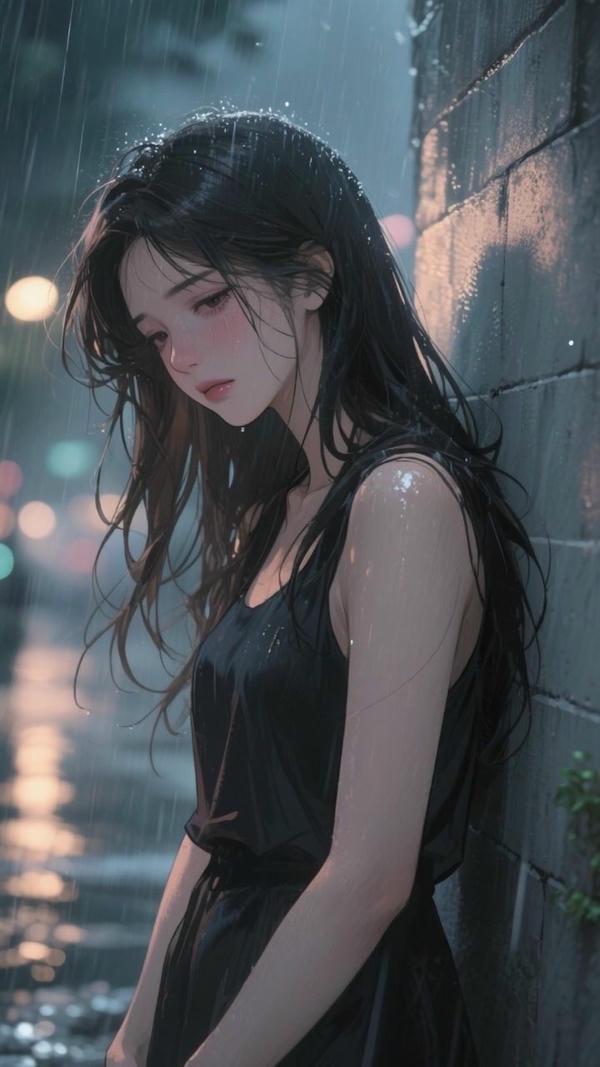 Sad Whatsapp DP Alone Girl