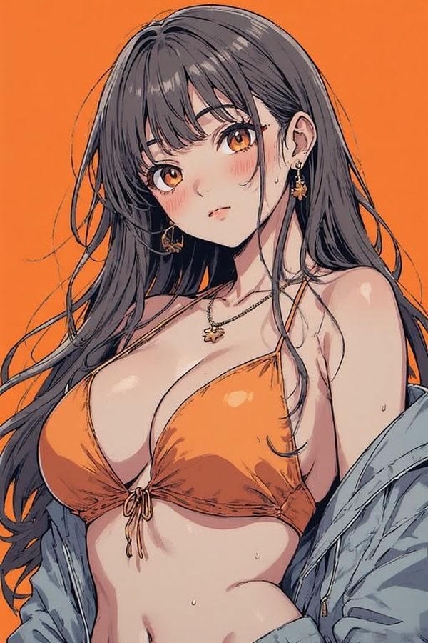 Sad anime girl dp