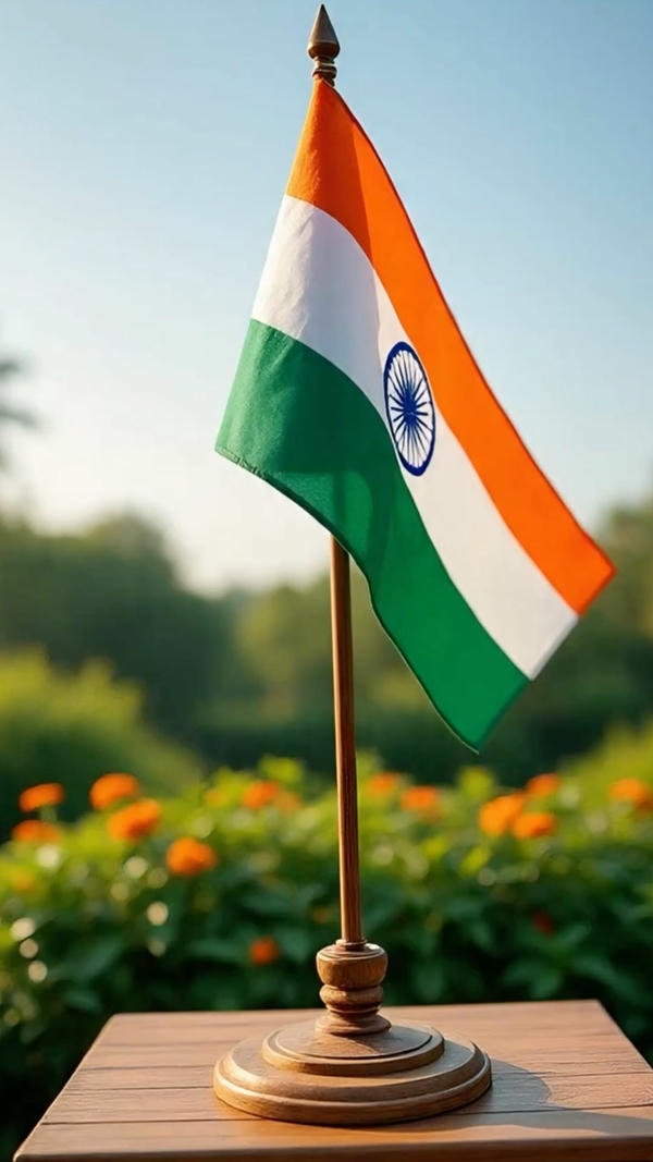 Tiranga dp Bharat Mata
