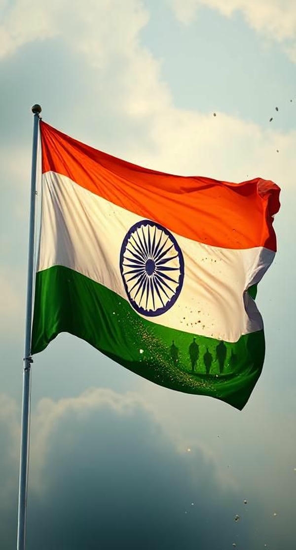 Tiranga dp tricolor