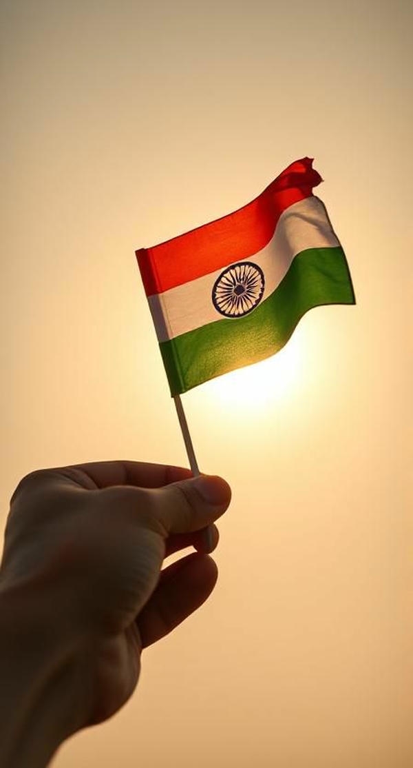 Tiranga dp with quote