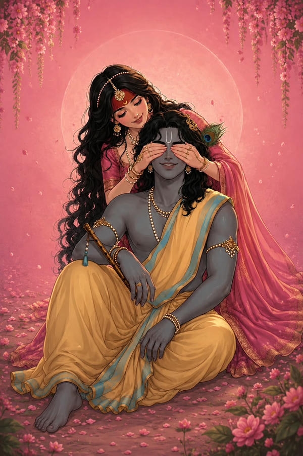 Radha Krishna Images Vrindavan