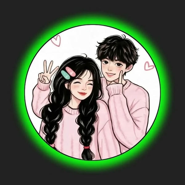 Couple dp for Instagram anime