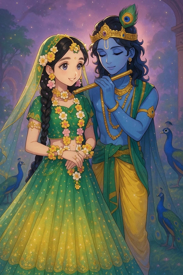 Radha Krishna Images Aesthetic