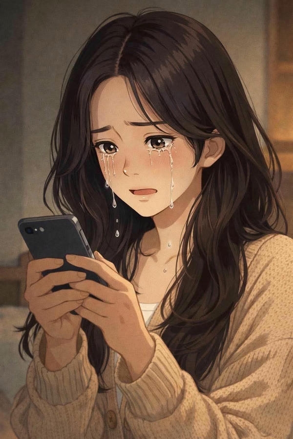 Sad dp Girl Cartoon love failure