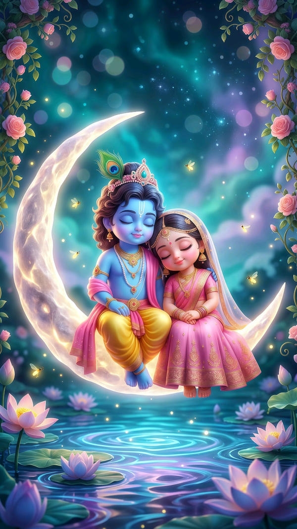 Radha Krishna Images Mobile Wallpaper