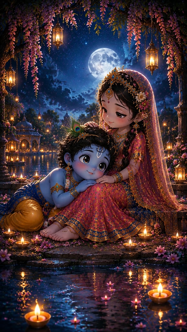 Radha Krishna Images Status