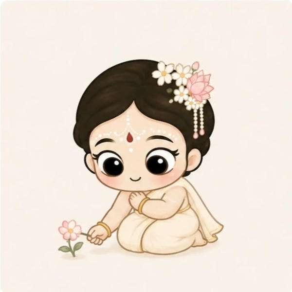 Whatsapp dp Cartoon cute girl